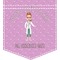 Doctor Avatar Iron On Faux Pocket (Personalized)