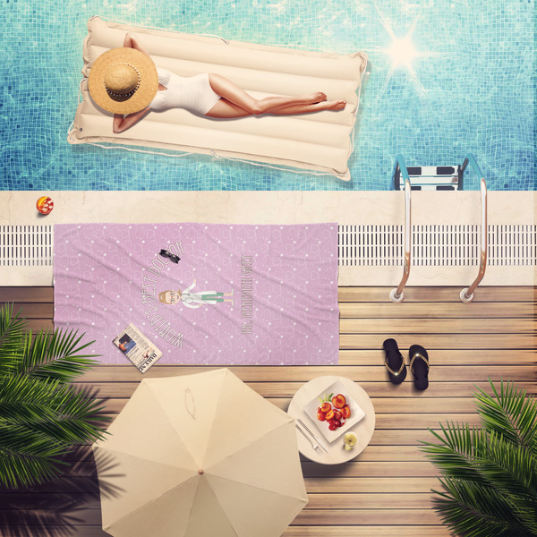 Doctor Avatar Pool Towel Lifestyle