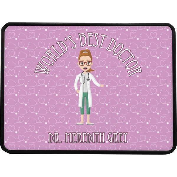 Doctor Avatar Rectangular Car Hitch Cover w/ FRP Insert