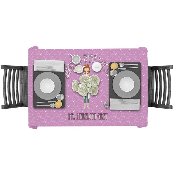 Doctor Avatar Rectangular Tablecloths - LIFESTYLE