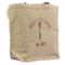 Doctor Avatar Reusable Cotton Grocery Bag - Front View