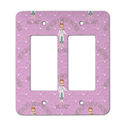 Doctor Avatar Rocker Style Light Switch Cover - Two Switch (Personalized)