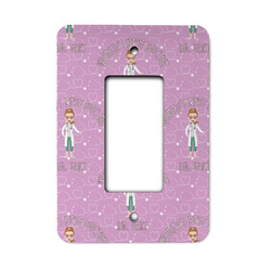 Doctor Avatar Rocker Style Light Switch Cover - Single Switch (Personalized)