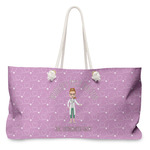 Doctor Avatar Large Tote Bag with Rope Handles (Personalized)