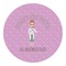 Doctor Avatar Round Decal (Personalized)