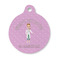Doctor Avatar Round Pet ID Tag - Small (Personalized)