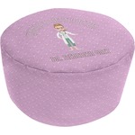 Doctor Avatar Round Pouf Ottoman (Personalized)