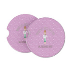 Doctor Avatar Sandstone Car Coasters (Personalized)