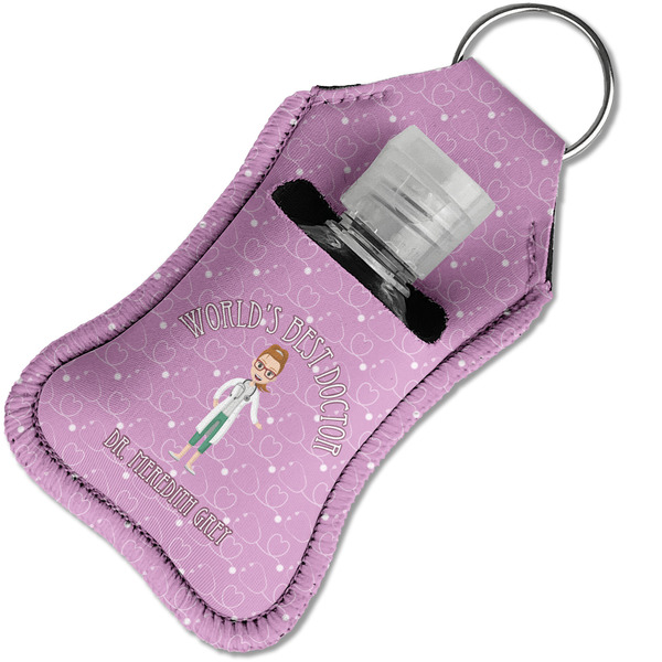 Doctor Avatar Sanitizer Holder Keychain - Small in Case