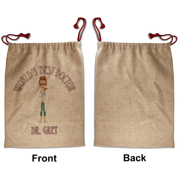 Doctor Avatar Santa Bag - Approval - Front
