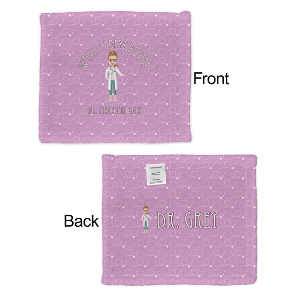 Doctor Avatar Security Blanket - Front & Back View