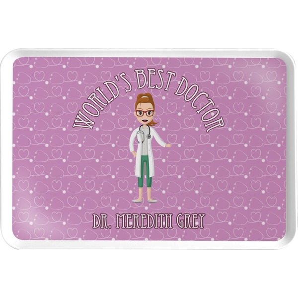 Custom Doctor Avatar Serving Tray (Personalized)