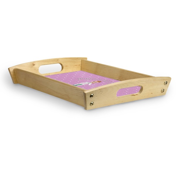 Doctor Avatar Serving Tray Wood Small - Corner