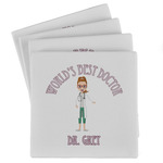Doctor Avatar Absorbent Stone Coasters - Set of 4 (Personalized)