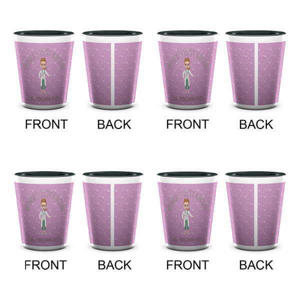 Doctor Avatar Shot Glassess - Two Tone - Set of 4 - APPROVAL
