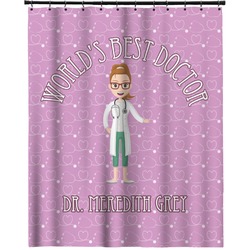 Doctor Avatar Extra Long Shower Curtain - 70"x84" (Personalized)