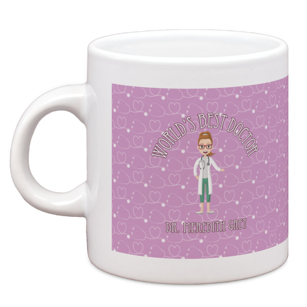 Custom Doctor Avatar Espresso Cup (Personalized)