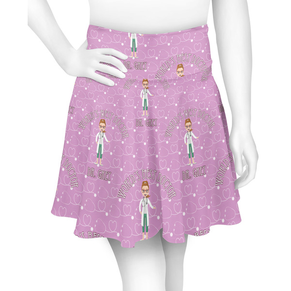 Custom Doctor Avatar Skater Skirt - Medium (Personalized)