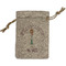 Doctor Avatar Small Burlap Gift Bag - Front