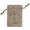 Doctor Avatar Small Burlap Gift Bag - Front (Personalized)