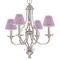 Doctor Avatar Small Chandelier Shade - LIFESTYLE (on chandelier)