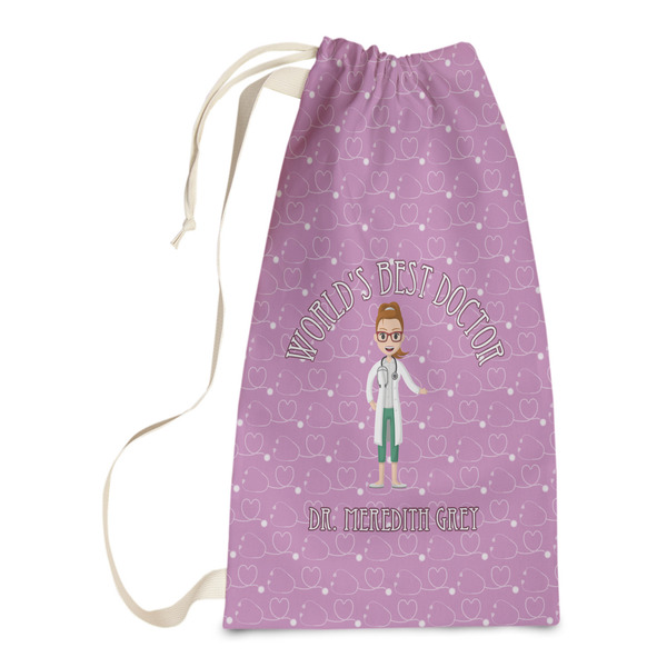 Custom Doctor Avatar Laundry Bags - Small (Personalized)