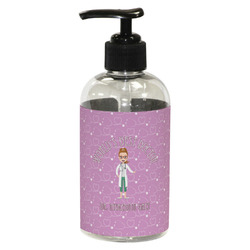 Doctor Avatar Plastic Soap / Lotion Dispenser (8 oz - Small - Black) (Personalized)