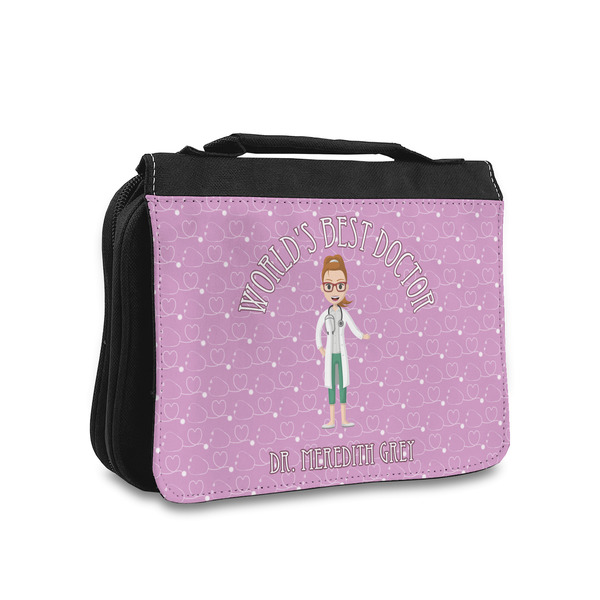 Custom Doctor Avatar Toiletry Bag - Small (Personalized)