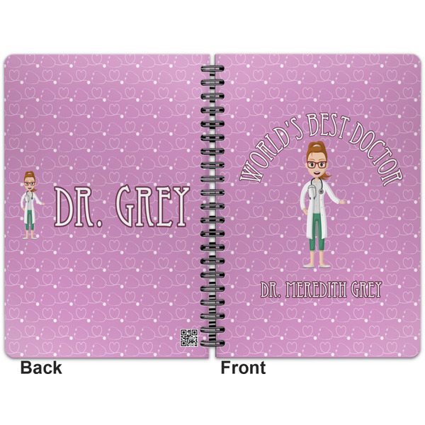 Doctor Avatar Spiral Journal 7 x 10 - Apvl