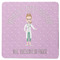 Doctor Avatar Square Rubber Backed Coaster (Personalized)