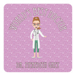 Doctor Avatar Square Decal - Large (Personalized)