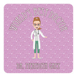 Doctor Avatar Square Decal - Small (Personalized)