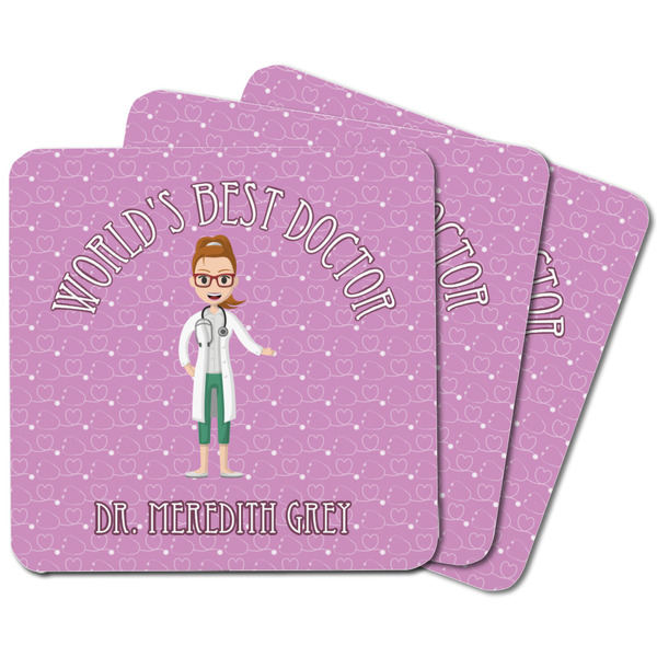 Doctor Avatar Square Fridge Magnet - MAIN