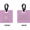 Doctor Avatar Square Luggage Tag (Front + Back)