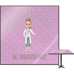 Doctor Avatar Square Table Top - 30" (Personalized)