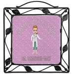Doctor Avatar Square Trivet (Personalized)