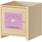 Doctor Avatar Square Wall Decal on Wooden Cabinet