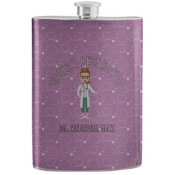 Doctor Avatar Stainless Steel Flask (Personalized)