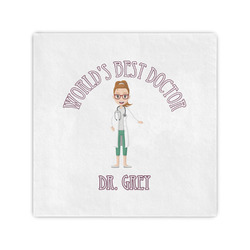 Doctor Avatar Standard Cocktail Napkins (Personalized)