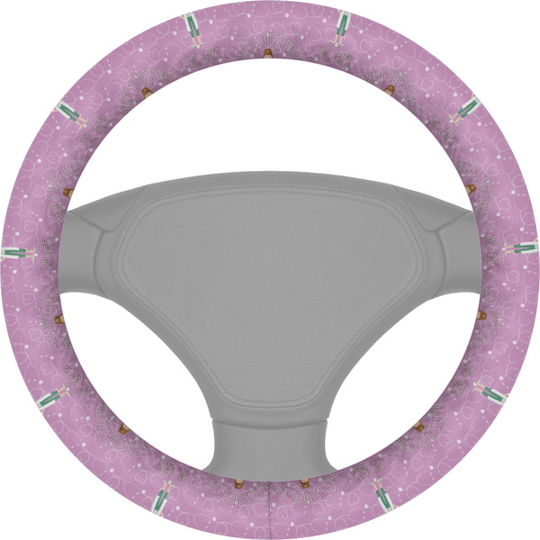 Custom Doctor Avatar Steering Wheel Cover (Personalized)
