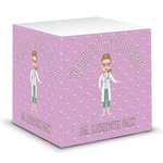Doctor Avatar Sticky Note Cube (Personalized)