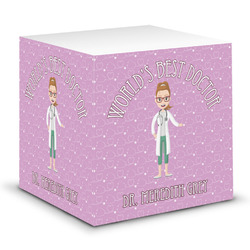 Doctor Avatar Sticky Note Cube (Personalized)