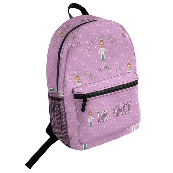 Custom Doctor Avatar Student Backpack (Personalized)