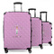 Doctor Avatar 3 Piece Luggage Set - 20" Carry On, 24" Medium Checked, 28" Large Checked (Personalized)