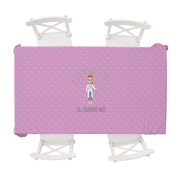 Custom Doctor Avatar Tablecloth - 58"x102" (Personalized)