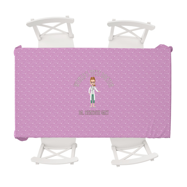 Custom Doctor Avatar Tablecloth - 58"x102" (Personalized)