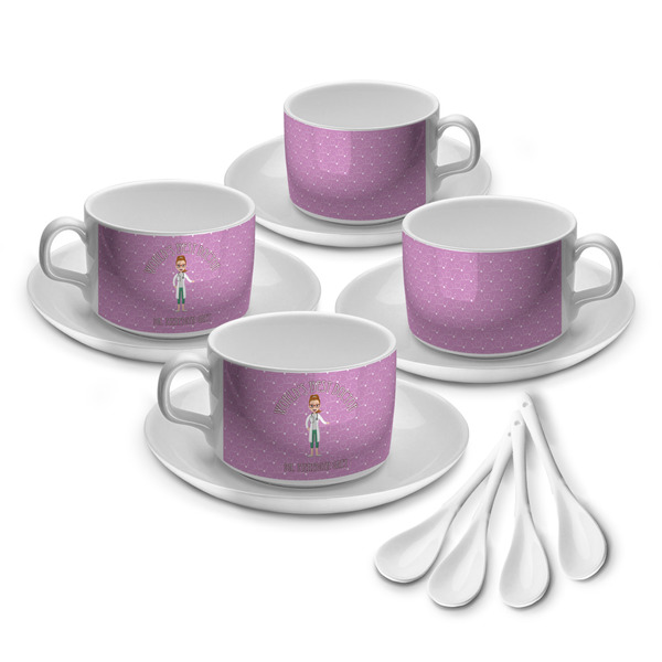 Doctor Avatar Tea Cup - Set of 4