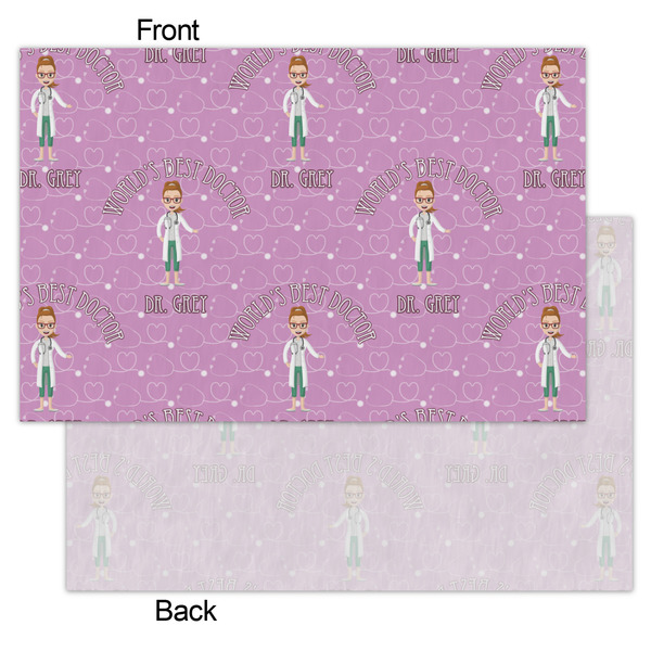 Doctor Avatar Tissue Paper - Heavyweight - Small - Front & Back