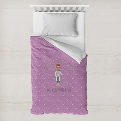 Doctor Avatar Toddler Duvet Cover w/ Name or Text