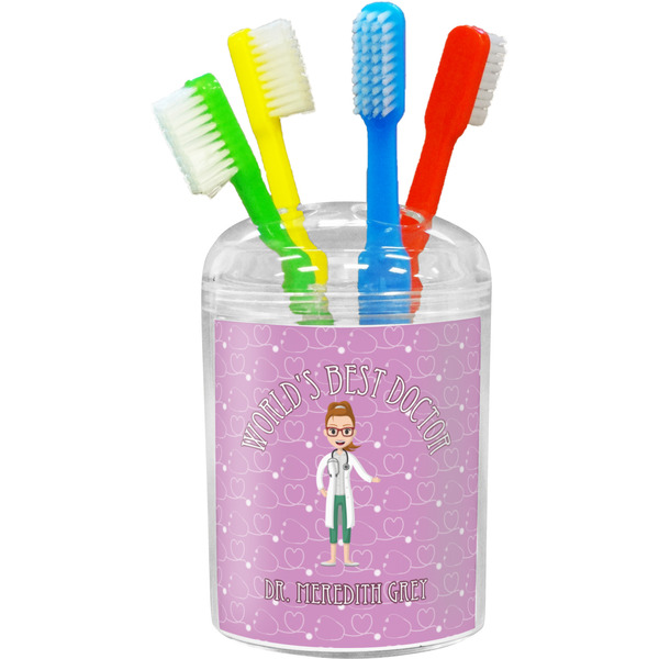 Custom Doctor Avatar Toothbrush Holder (Personalized)
